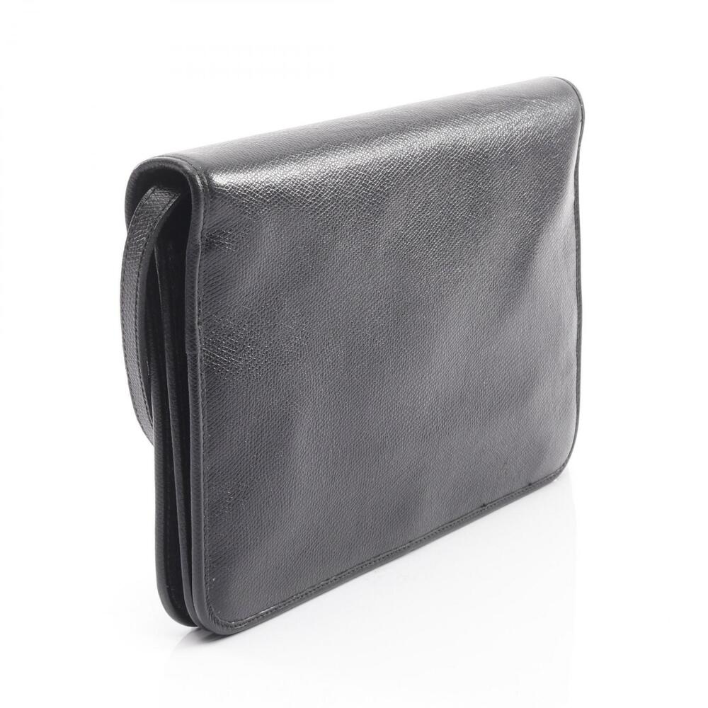 Christian Dior Honeycomb Shoulder Bag Leather Black - Picture 2 of 8